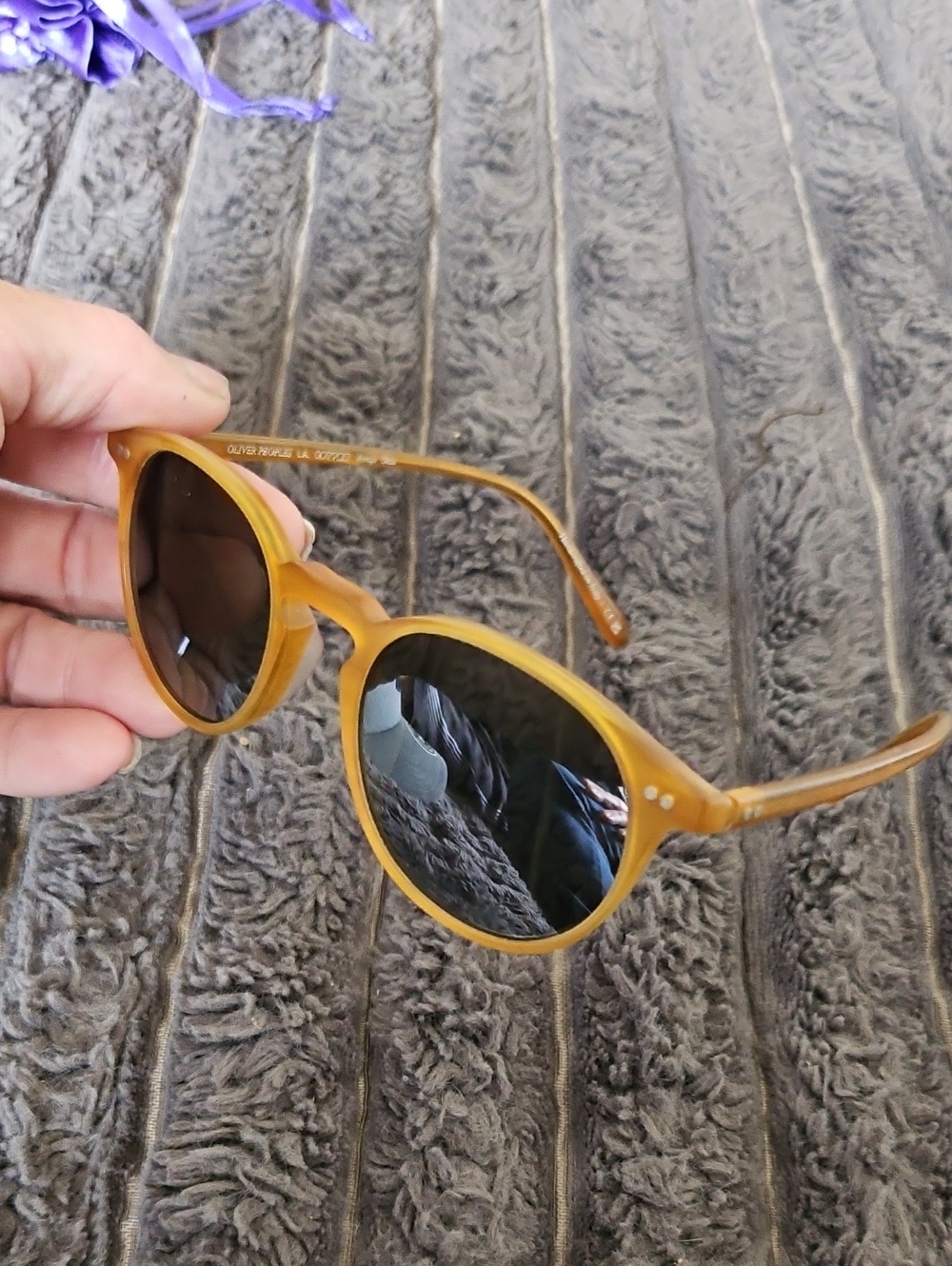 Oliver Peoples Authintic Riley Sun Sunglasses! (Breath Lense.) NEW DEADSTOCk